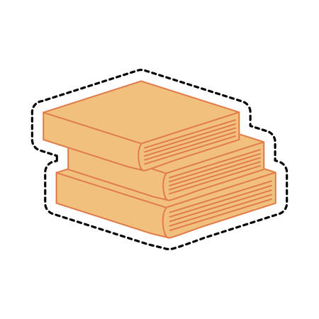 Book library education icon vector illustration graphic designのイラスト素材