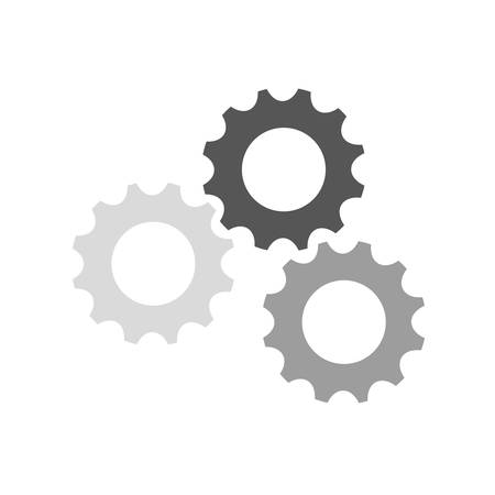 Gear cog wheel icon vector illustration graphic designのイラスト素材