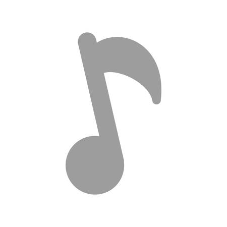 Isolated music note icon vector illustration graphic designのイラスト素材