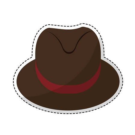 classic hat icon image vector illustration designのイラスト素材