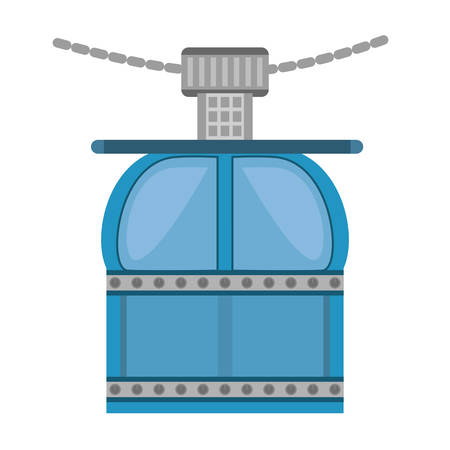 ropeway cabine gondola vacation travel vector illustration eps 10のイラスト素材