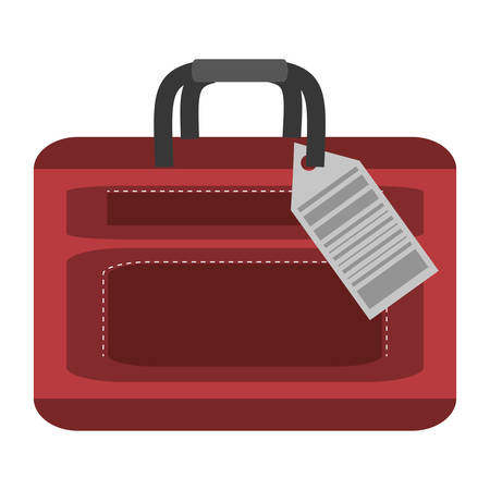 packback luggage travel bag tourist vector illustration eps 10のイラスト素材