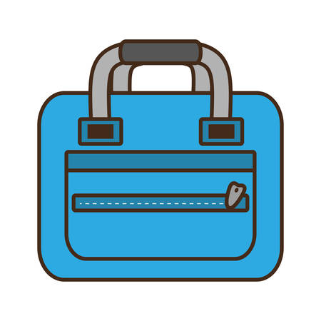 blue bag packback travel tourist vector illustration eps 10のイラスト素材