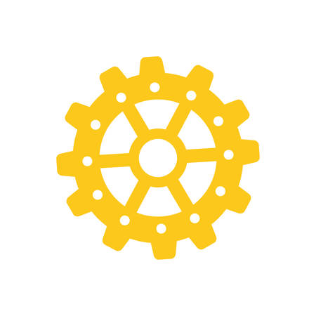 gear cog wheel icon vector illustration graphic designのイラスト素材