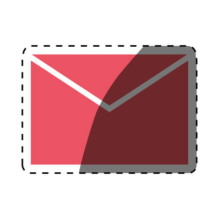 Email or mail symbol icon vector illustration graphic designのイラスト素材