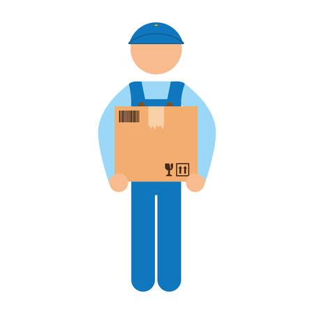 Delivery box shipping icon vector illustration graphic designのイラスト素材
