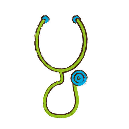 stethoscope medical icon image vector illustration designのイラスト素材