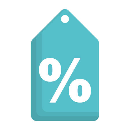 percent label or tag icon image vector illustration designのイラスト素材