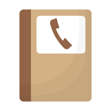 phone book icon image vector illustration designのイラスト素材