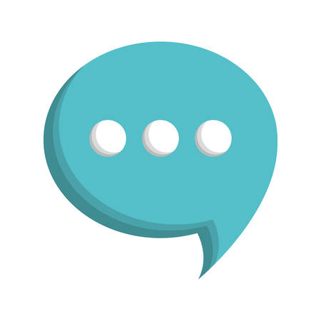 chat bubble icon image vector illustration designのイラスト素材