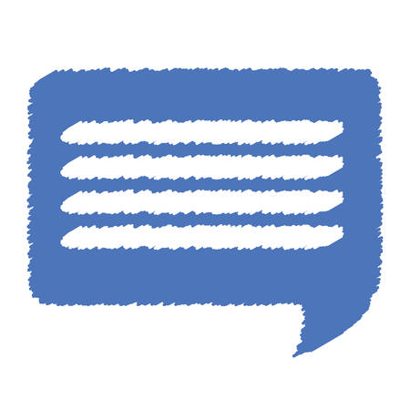 chat bubble icon image vector illustration designのイラスト素材