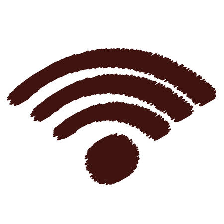 wifi signal icon image vector illustration designのイラスト素材