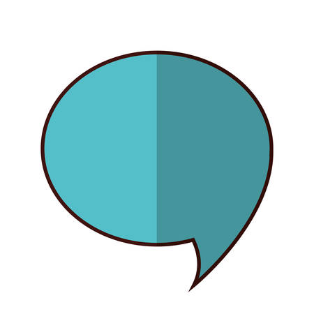 chat bubble icon image vector illustration designのイラスト素材