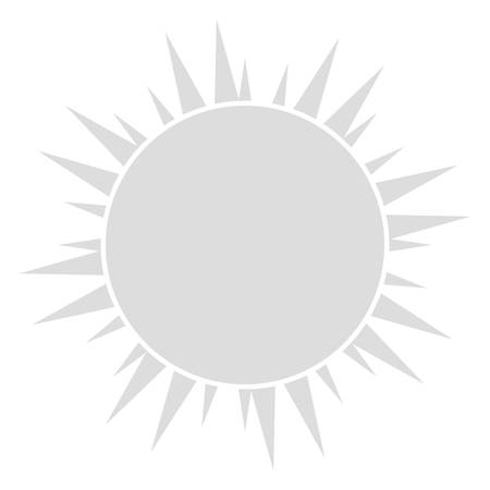 sun representation icon image vector illustration designのイラスト素材