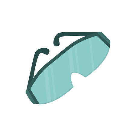 Safety industrial glasses icon vector illustration graphic designのイラスト素材