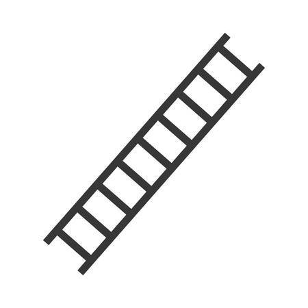 Construction ladder equipment icon vector illustration graphic designのイラスト素材