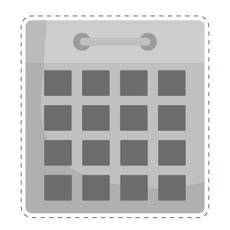 calendar representation icon image vector illustration designのイラスト素材