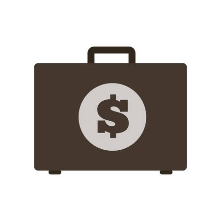 suitcase money business accessory vector illustration eps 10のイラスト素材