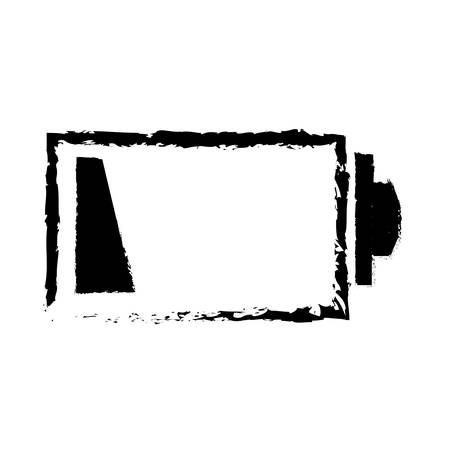 Rechargeable electric battery icon vector illustration graphic designのイラスト素材