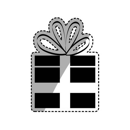 Isolated gift box icon vector illustration graphic designのイラスト素材