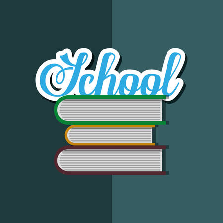 back to school season icon vector illustration graphic designのイラスト素材