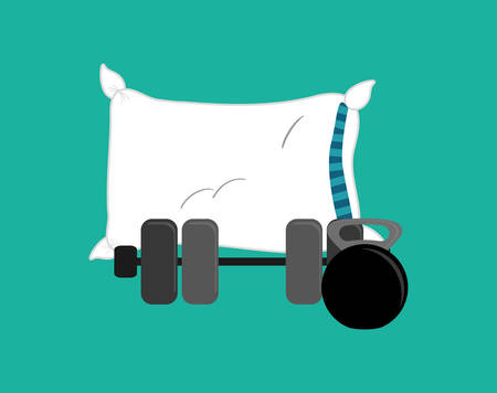 Fitness healthy lifestyle icon vector illustration graphicのイラスト素材