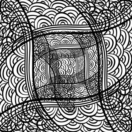 Doodle draw background icon vector illustration graphic designのイラスト素材