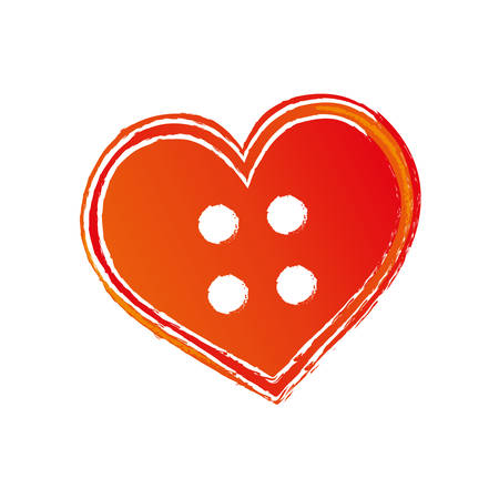 Heart love romanticism icon vector illustration graphic designのイラスト素材