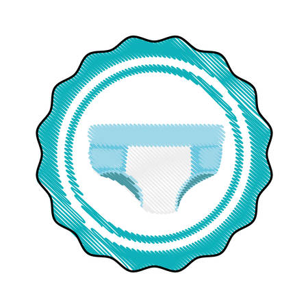 baby shower related icon image vector illustration designのイラスト素材