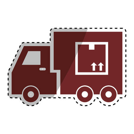 Delivery and logistic icon vector illustration graphic designのイラスト素材