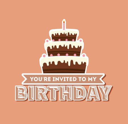 Delicious Cake and dessert icon vector illustration graphic designのイラスト素材