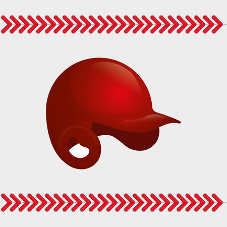 baseball sport hat icon vector illustration graphic designのイラスト素材