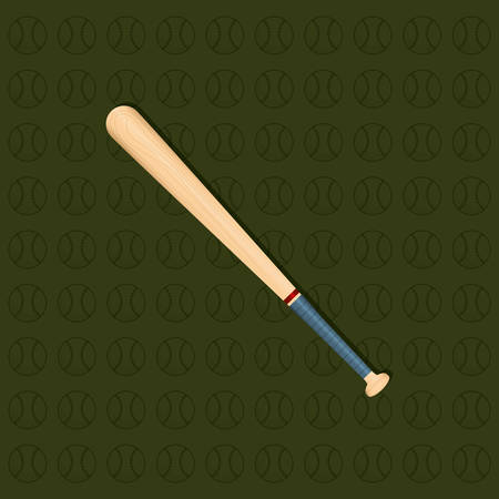 baseball bat ball icon vector illustration graphic designのイラスト素材