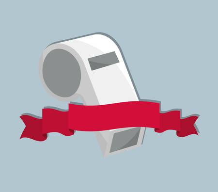 whistle sport game icon vector illustration graphic designのイラスト素材