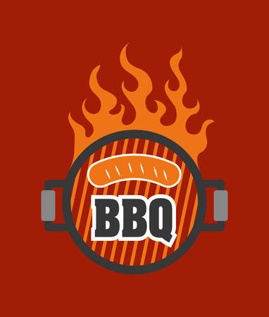 Sausage german food icon vector illustration graphic designのイラスト素材