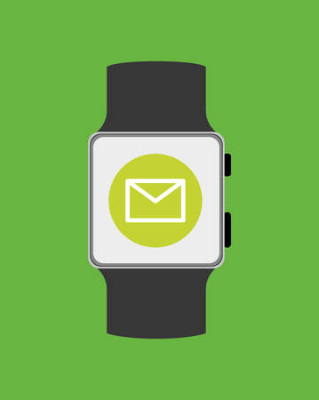 Wearable mobile technology icon vector illustration graphic designのイラスト素材