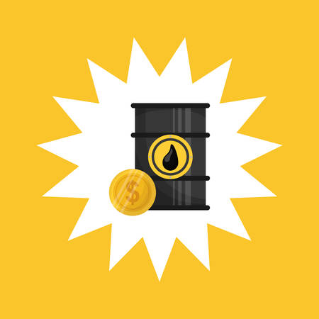 Oil and petroleum industry icon vector illustration graphic designのイラスト素材