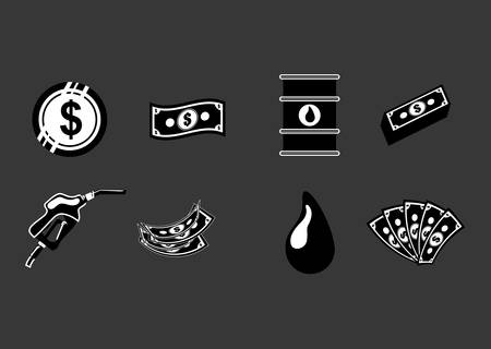 Oil and petroleum industry icon vector illustration graphic designのイラスト素材