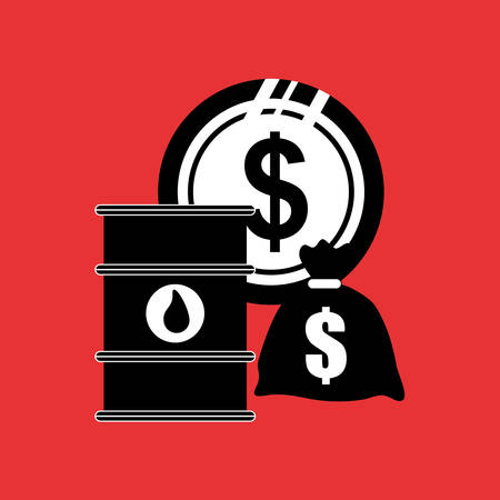 Oil and petroleum industry icon vector illustration graphic designのイラスト素材