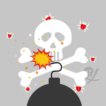Security system technology icon vector illustration graphic designのイラスト素材