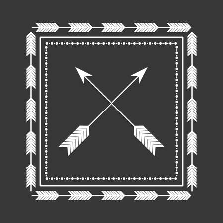 Rustic decorative style icon vector illustration graphic designのイラスト素材