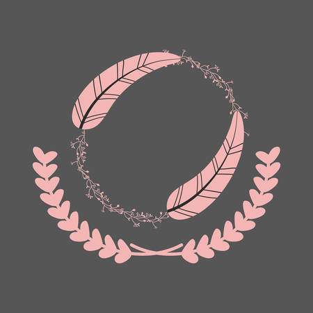 Rustic decorative style icon vector illustration graphic designのイラスト素材