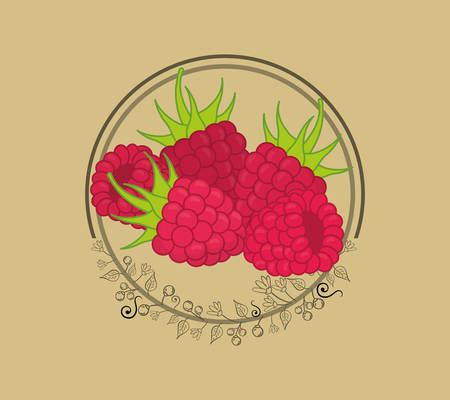 delicious fresh fruits icon vector illustration graphic designのイラスト素材