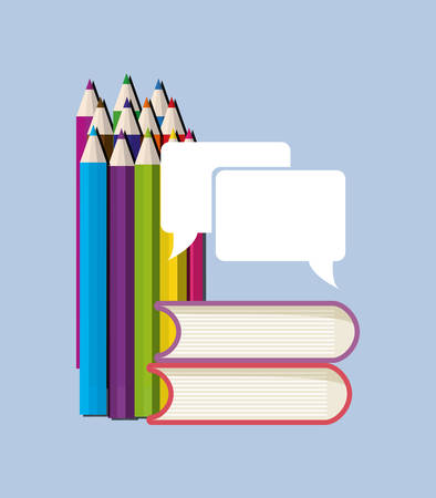 Education books pencils icon vector illustration graphic designのイラスト素材