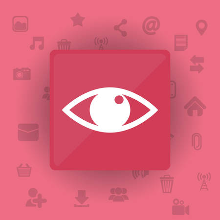 Social media and networking icon vector illustration graphic designのイラスト素材