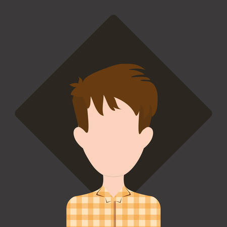 Hipster fashion lifestyle icon vector illustration graphic designのイラスト素材