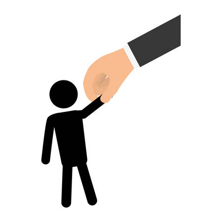 Isolated pictogram man icon vector illustration graphic designのイラスト素材