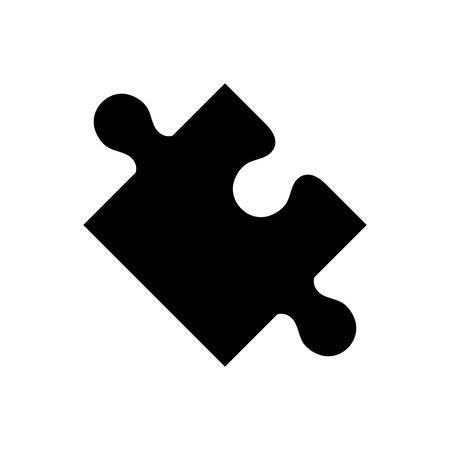 puzzle pieces concept icon vector illustration graphic designのイラスト素材