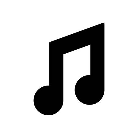 Isolated music note icon vector illustration graphic designのイラスト素材