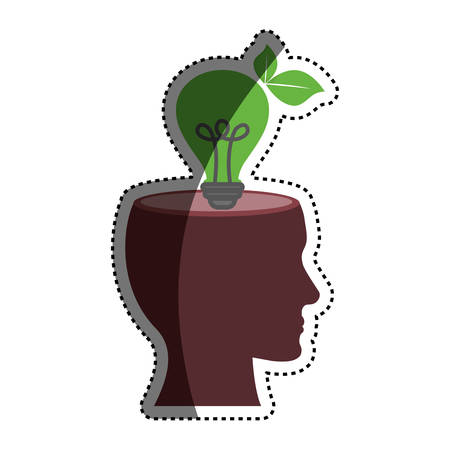 Bulb or big idea icon vector illustration graphic designのイラスト素材